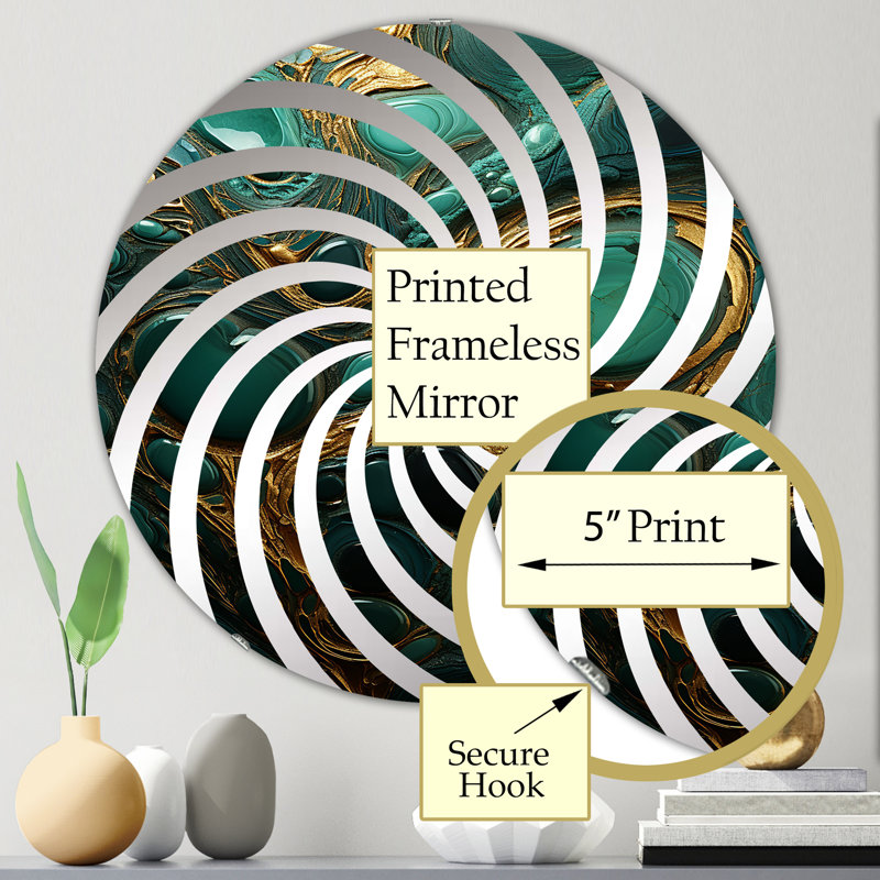 Circle Mirror, 23.6" x 23.6"
