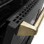 ZLINE Autograph 36 in. Classic Gas DuoPro Range in Satin Steel and Champagne Bronze Accents-1717867642-1717867641