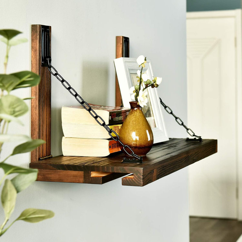 Wall Mounted Wine Rack With Glass Frame