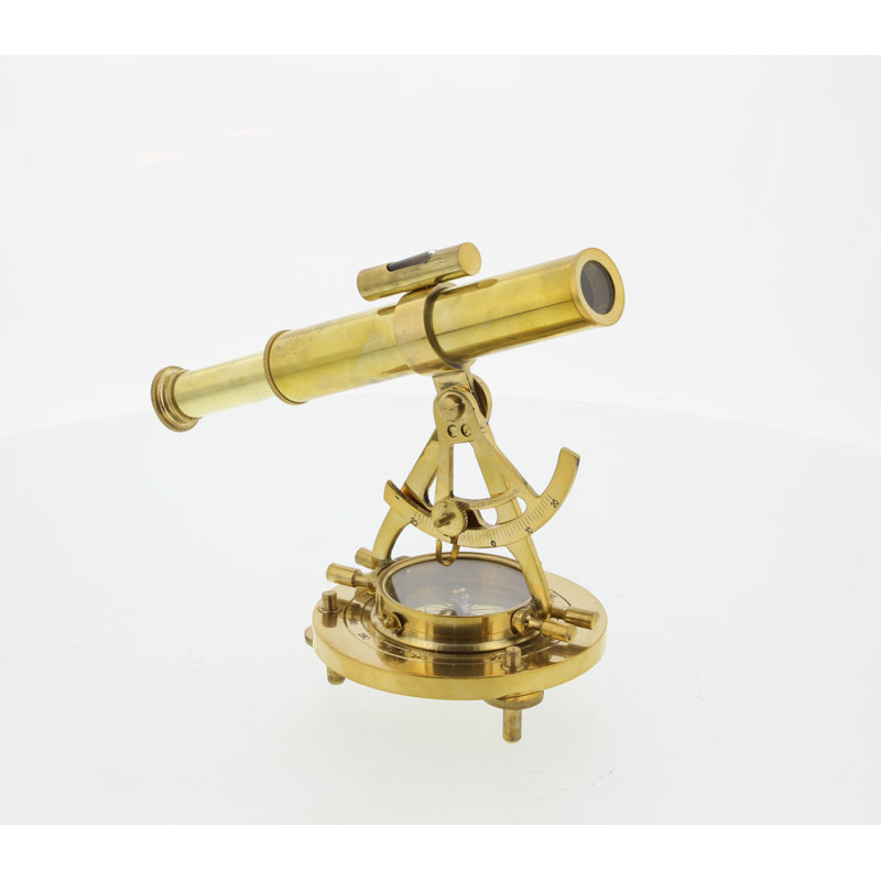 Brass and Copper Nautical Telescope Accent Decor