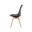 Thomasin Modern  Scandinavian Minimalist Dining Chairs with Faux Leather Cushions and Solid Wood Legs - Side Chair for Dining Room Kitchen Office-188020922-260027888