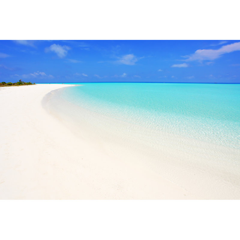 Beautiful Maldives Seascape by Skynesher - Wrapped Canvas Print, 30cm H x 46cm W x 3.8cm D