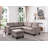 Vegas Upholstered L-Shaped Sectional Symmetrical-2095498142