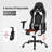 BestOffice Adjustable Reclining Faux Leather Swiveling PC & Racing Game Chair-1240755422