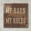  «My Barn» par Erin Clark, art mural en verre acrylique, 36 po x 36 po-1832817250