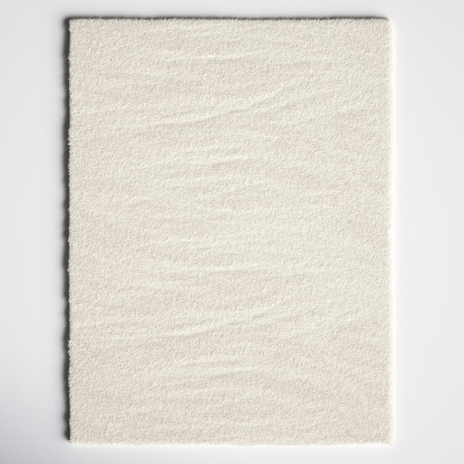 Zia Cream Hand-Woven Flatweave Wool Rug, Rectangle 10' x 14'