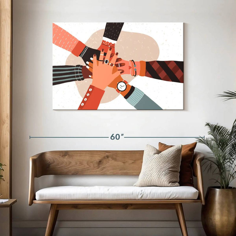 Hiromasa Racial Unity, 30" H x 45" W