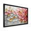 Or rose élégant veines de pétales de fleurs - art abstrait grand fleurs abstraites-668071996-695656290-668071999