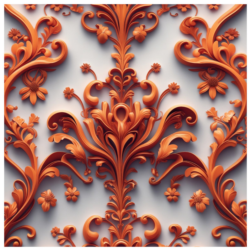 Édredon Ornate, Lit simple