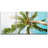 Beach Palm Trees Paradise - 3 Piece Wrapped Canvas Print-55474280