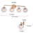 Marjia 4 - Light Dimmable Vanity Light