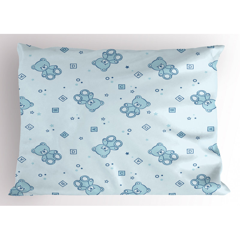 Nursery Polyester Sham Set, Queen
