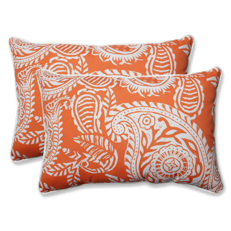 Coussin intérieur/extérieur, H 11,5 po x l 18,5 po x P 5 po, Terre cuite