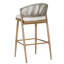 Ensemble de 2 sièges d'extérieur, assise de 30,25 po de hauteur, structure en aluminium, en forme de PE, finition érable, style moderne, rouille, largeur de 22,08 po, coussin d'eau avec 2, profondeur de 19,39, coussin, rembourrage en mousse