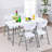47.5'' Rectangular Adjustable Folding Table