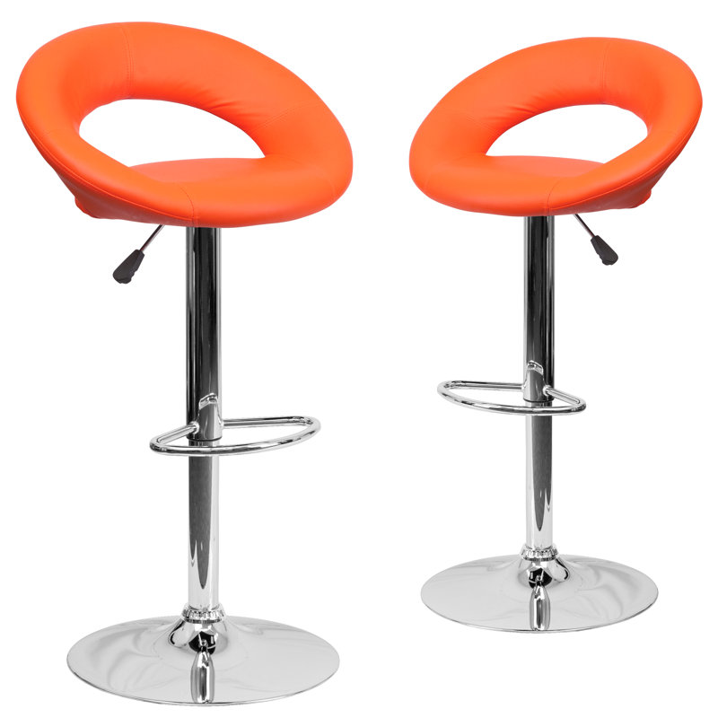 Tabouret de bar Miraloma, Orange