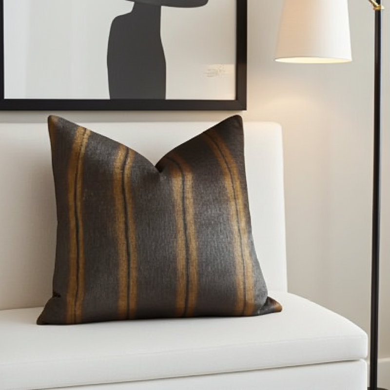 Lavish Mink Pillow Cover & Insert, 20" x 26", Lumbar Pillow