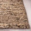 Tapis brun en laine / coton tissé à la main Highlands-2016120836