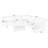 Lizzy Upholstered L-Shaped Sectional Symmetrical