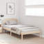 Vidaxl Bed Frame With Headboard Solid Pine Wood-113970895-113970900