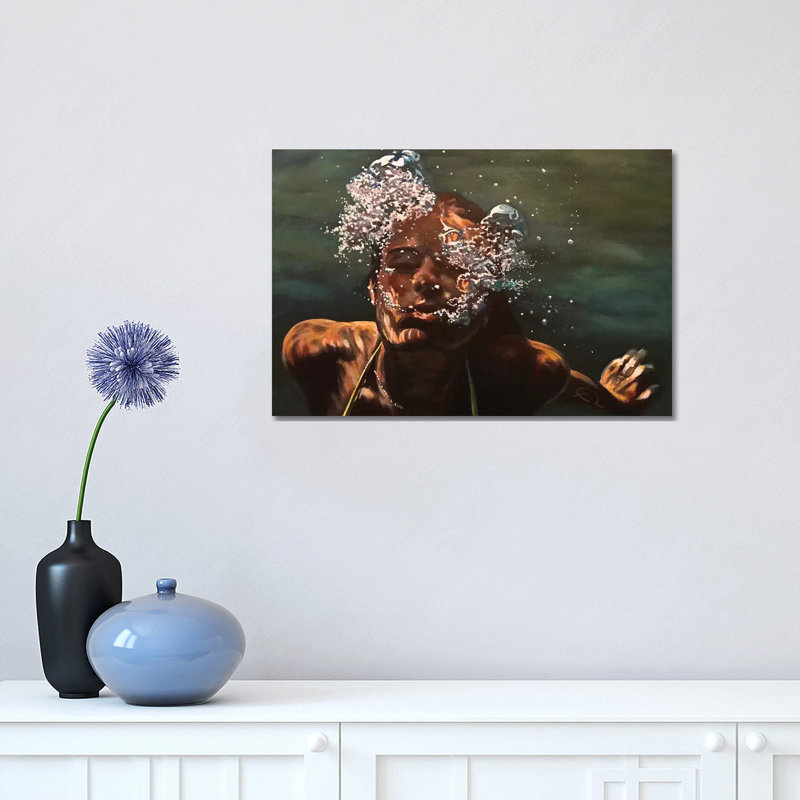 Nothing But Bubbles by Antoine Renault - Wrapped Canvas Print, 30.48cm H x 45.72cm W x 1.91cm D