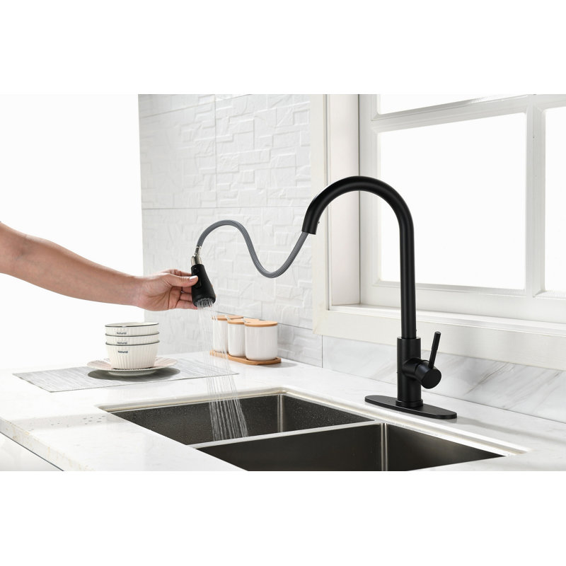 Robinet de cuisine avec douchette extractible