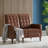 Annchen Upholstered Loveseat Pushback Recliner