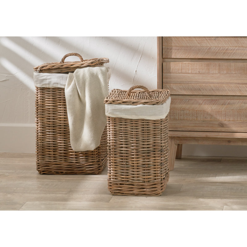 August Grove Baringer Wicker Decorative Basket