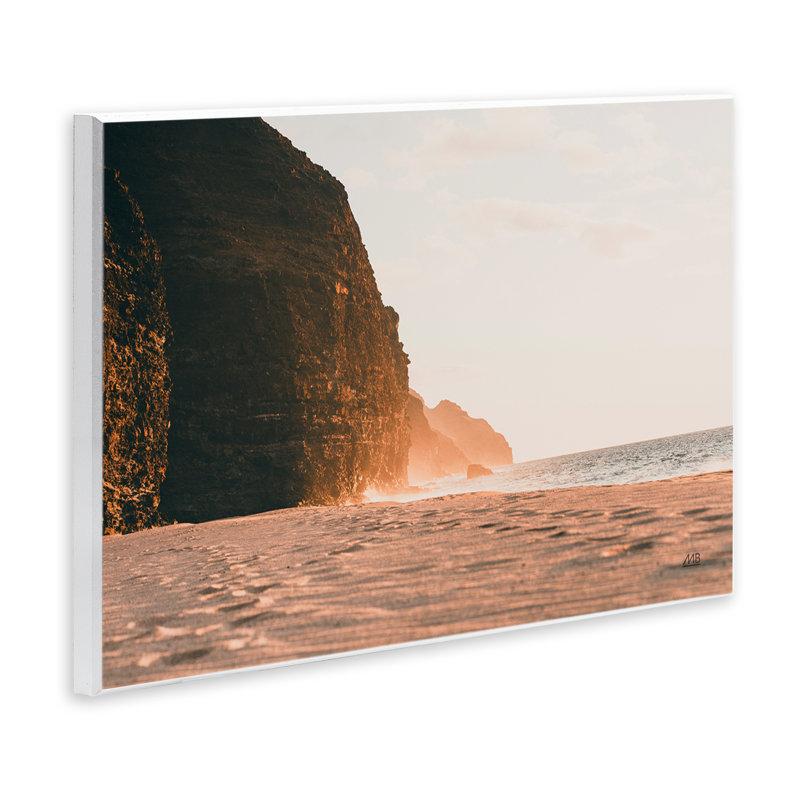 Art mural Hawaiian Glow Shoreline par Max Blakesberg Studios, H 10 po x l 15 po