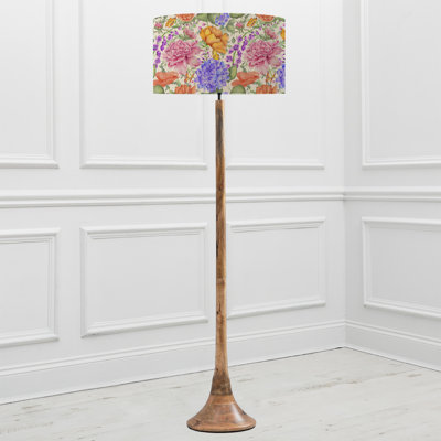 Kinross 158cm Brushed Traditional Floor Lamp