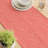 Table Runner, 100% Cotton, 16X108", Coral Batik Design-981940090