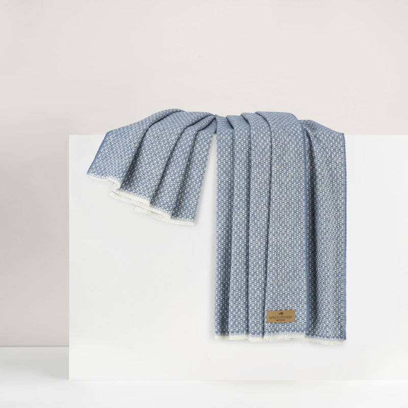 Hudson Valley Throw, Chambray
