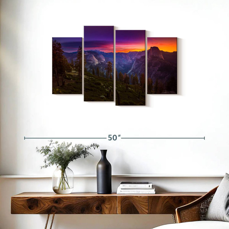 Alvord Sunrise Over Half Dome, 22" H x 36" W