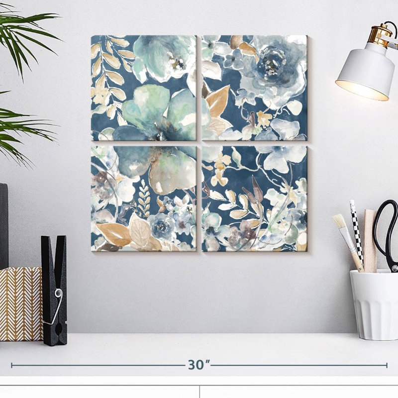 Harnek Indigo Beauty I, H 18 po x l 18 po