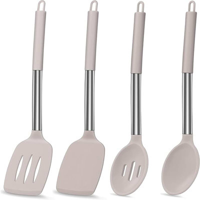 4-Piece Silicone Kitchen Utensil Set