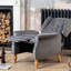 Ailith 70cm Wide Velvet Wing Chair Recliner-488310758