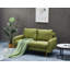 Causeuse en velours à accoudoirs arrondis 57,3 po Emteas-739552693-689812499