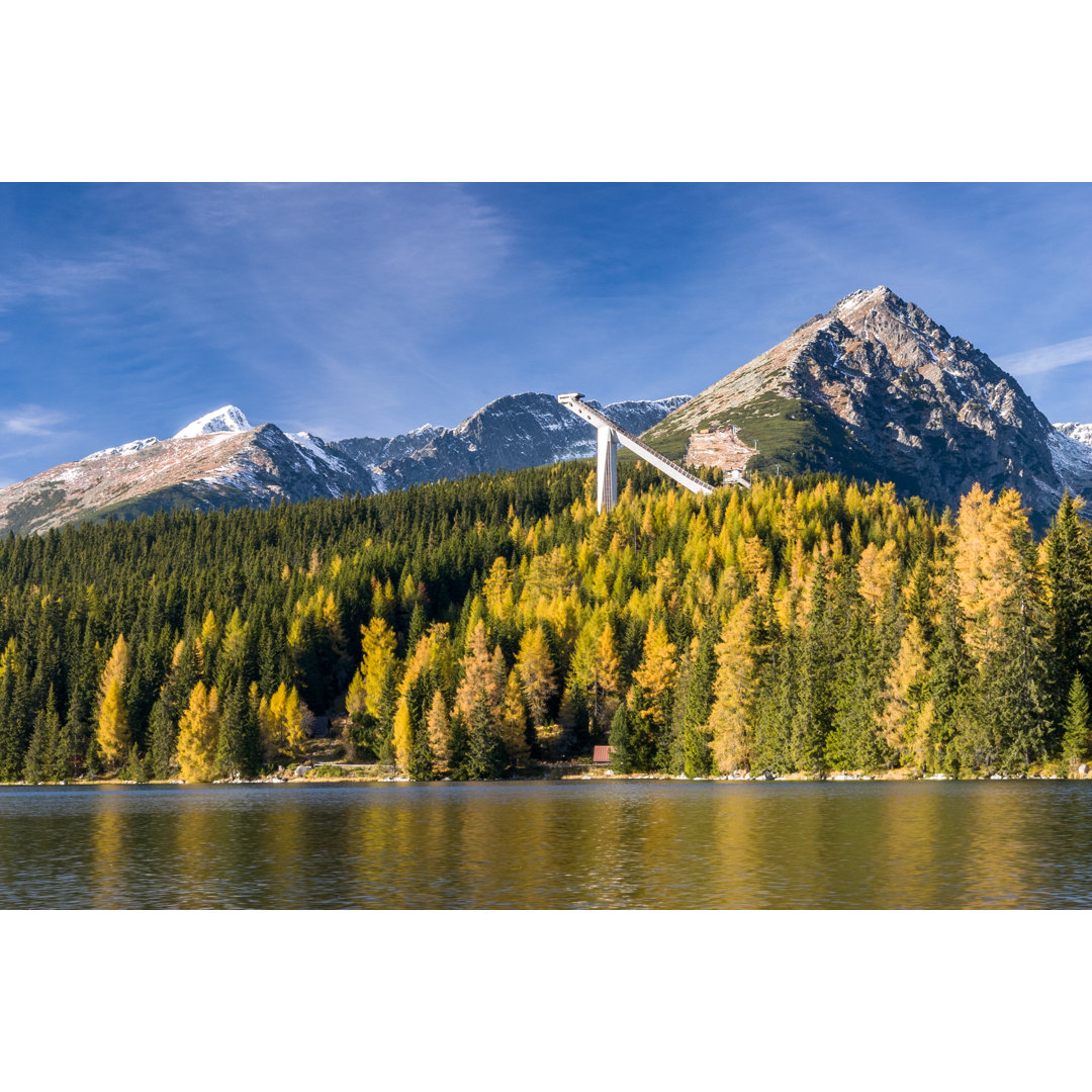 Å Trbskã© Pleso, Slowakei - Foto auf Leinwand