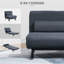Kendall 75cm Upholstered Convertible Sofa-48367970