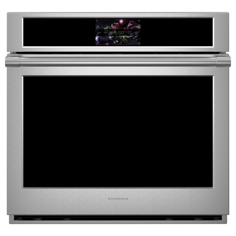 Monogram Appliances 30" 5 Cubic Feet Smart Electric Convection Wall Oven Stainless Steel