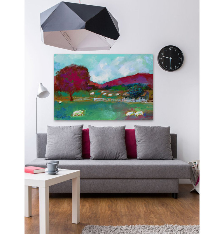 Arthur Pina - Wrapped Canvas Painting, 76cm H x 114cm W x 3.81cm D