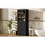 Armoire de rangement de 67,2 po de hauteur avec portes en verre trempé-1508075229