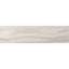 Action™ Porcelain Bullnose Tile Trim in White