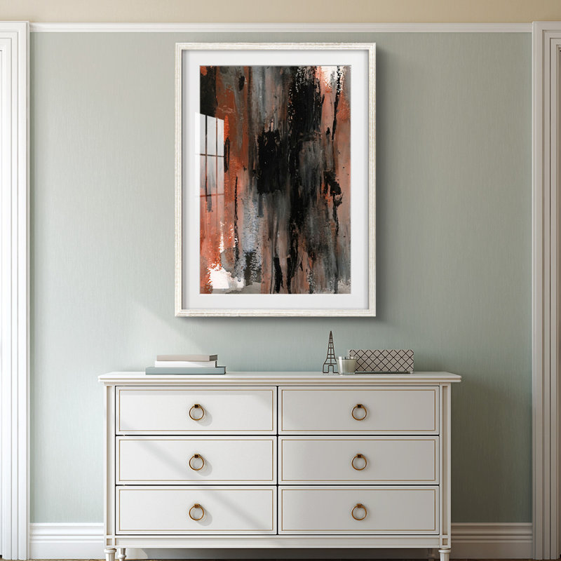 «LoftPastelV III», reproduction encadrée, H 19,5 po x l 16,5 po