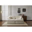 Méridienne intérieure double, canapé-lit rembourré en velours côtelé blanc surdimensionné, lit modulaire luxueux à assise profonde pour regarder la télévision, sans assemblage, 2 sièges avec lit de remplissage en mousse à mémoire de forme, canapé-459946081