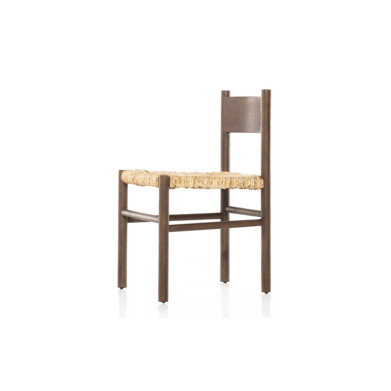 Loretta Solid Wood Side Chair, Dark Brown, Dark Brown