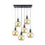 6 - Light Matte Black Pendant