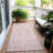 Flatweave Floral Indoor / Outdoor Rug-109582803