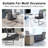 Mesh Back Conference Chairs with Arms and Metal Sled Base, Set of 2-277415955