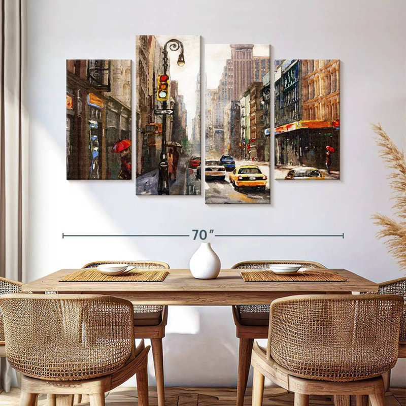 New york street Sireci, H 42 po x l 68 po